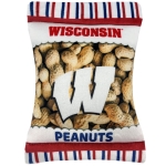 WI-3346 - Wisconsin Badgers- Plush Peanut Bag Toy